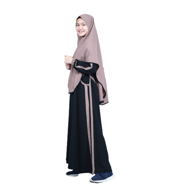 SHABIYAN Gamis Remaja Moscrepe 1